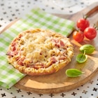 Pizzas jambon emmental champignons - SAPRESTI en promo chez Carrefour Rouen à 4,90 €
