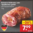 Netto Marken-Discount - Schweine-Rollbraten oder -Spießbraten gefüllt Angebot im Prospekt Schweine-Rollbraten oder -Spießbraten gefüllt bei Netto Marken-Discount im Prospekt "" für 7,99 €