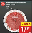 Netto Marken-Discount Goch - Salami-Sortiment Angebot im Prospekt Salami-Sortiment bei Netto Marken-Discount im Goch Prospekt für 1,29 €