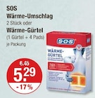 Wärme-Umschlag von SOS im aktuellen V-Markt Prospekt