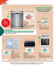 Promos Réfrigérateur dans le catalogue "C'est la rentrée ! Reprise, recyclage et bons plans." de Extra Réfrigérateur en promo dans le catalogue Extra à la page 4