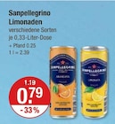 Limonaden von Sanpellegrino im aktuellen V-Markt Prospekt für 0,79 €