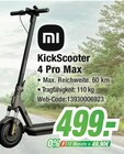 KickScooter 4 Pro Max Angebote von Xiaomi bei expert Wiesbaden für 499,00 €