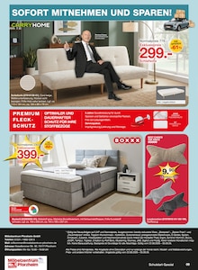 Sofa im Möbelzentrum Pforzheim Prospekt "KOMMEN, SEHEN, ERLEBEN!" mit 8 Seiten (Heilbronn)