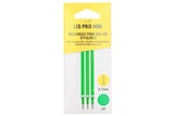 Pack de 3 recharges pour stylo gel effaçable - vert - Les Prix Mini dans le catalogue Bureau Vallée