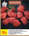 Promo Viande bovine Bourguignon (collier, poitrine et divers morceaux sans os à bourguignon) à mijoter à 11,99 € dans le catalogue Intermarché Super à Châlette-sur-Loing
