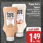 Burger Sauce Angebote von Papa Joe's bei E center Moers für 1,49 €