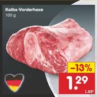 Netto Marken-Discount Stolpen - Kalbs-Vorderhaxe Angebot im Prospekt Kalbs-Vorderhaxe bei Netto Marken-Discount im Stolpen Prospekt für 1,29 €