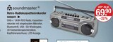 Retro-Radiokassettenrekorder im Angebot bei V-Markt in Kempten Retro-Radiokassettenrekorder Angebote von soundmaster bei V-Markt Kempten für 69,90 €