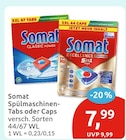 Spülmaschinen-Tabs Classic Power von Somat im aktuellen budni Prospekt für 7,99 €