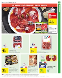 Promo Steak Haché Boeuf dans le catalogue Carrefour du moment à la page 23