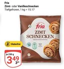 Zimt- oder Vanilleschnecken im Angebot bei GLOBUS in Halle Zimt- oder Vanilleschnecken Angebote von Fria bei GLOBUS Halle für 3,49 €