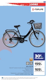 Vélo Angebote im Prospekt "French days : s'équiper à petits prix" von Carrefour Market auf Seite 7