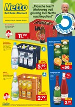 Netto Getränke-Markt Prospekt für Kerpen mit 4 Seiten Netto Getränke-Markt Prospekt für Kerpen: "Flasche leer? Mehrweg voll günstig bei Netto nachkaufen!", 4 Seiten, 25.05.2020 - 30.05.2020