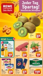 Aktueller REWE Prospekt, "Dein Markt", mit Angeboten der Woche, gültig von 19.01.2026 bis 19.01.2026