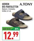 Aktuelles Herren Bio-Pantoletten Angebot bei Marktkauf in Essen ab 12,99 €