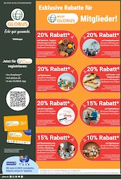 Aktueller GLOBUS Supermarkt Prospekt in Wadgassen und Umgebung, "Aktuelle Angebote" mit 28 Seiten, 22.09.2025 - 27.09.2025