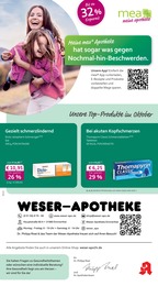 mea - meine apotheke Prospekt für Hameln: "Unsere Oktober-Angebote", 4 Seiten, 01.10.2025 - 31.10.2025