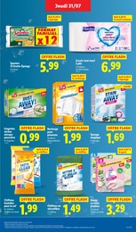 Prix et réduction Lingettes dans le prospectus Lidl en cours Offre Lingettes dans le catalogue Lidl du moment à la page 23