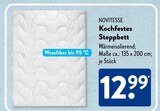 Kochfestes Steppbett im ALDI SÜD Prospekt Kochfestes Steppbett von Novitesse im aktuellen ALDI SÜD Prospekt für 12,99 €