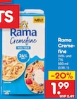 Creme-fine 24% von Rama für 1,99 € bei Netto Marken-Discount im Angebot Creme-fine 24% von Rama im aktuellen Netto Marken-Discount Prospekt