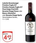 Aktuelles Novantaceppi Primitivo Angebot bei GLOBUS in Duisburg ab 4,49 €