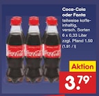 Aktuelles Coca-Cola Angebot bei Netto Marken-Discount in Wismar ab 3,79 €