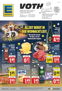 EDEKA Prospekt der Woche "Aktuelle Angebote" Seite 1, 08.12.2025 bis 13.12.2025 für Lemgo Aktueller EDEKA Prospekt "Aktuelle Angebote" Seite 1 von 30 Seiten für Lemgo