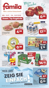 famila Nordwest Prospekt der aktuellen Woche, gültig von 13.07.2026 bis 18.07.2026 Aktueller famila Nordwest Prospekt "Markt - Angebote" mit 46 Seiten