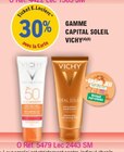 30% avec la Carte Ticket E.Leclerc sur la gamme Capital Soleil Vichy - Vichy en promo chez E.Leclerc 30% avec la Carte Ticket E.Leclerc sur la gamme Capital Soleil Vichy - Vichy dans le catalogue E.Leclerc