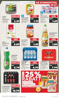 Bier im Kaufland Prospekt "Hier bin ich richtig" mit 56 Seiten (Leipzig)
