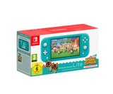 Console Nintendo Switch Lite Turquoise + Animal Crossing New Horizons - NINTENDO en promo chez Carrefour Chartres à 196,75 €