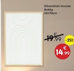 Décoration murale Bobby en promo chez Maxi Bazar Décoration murale Bobby dans le catalogue Maxi Bazar