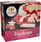 Vacherin glacé vanille framboise - CARREFOUR EXTRA dans le catalogue Carrefour