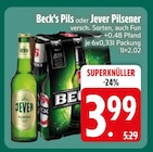 Pils von Beck's im aktuellen EDEKA Prospekt für 3,99 €