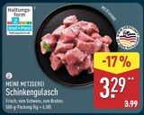 Schinkengulasch Angebote von MEINE METZGEREI bei ALDI Nord Hoyerswerda für 3,29 €
