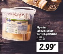 Backwaren von Alpenfest im aktuellen Lidl Prospekt für 2.99€