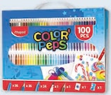 Malette de 100 pièces - MAPED COLORPEPS - U Express à Drancy Malette de 100 pièces - MAPED COLORPEPS en promo chez U Express Drancy à 10,49 €