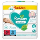 Lingettes Bébé - PAMPERS en promo chez Carrefour Issy-les-Moulineaux à 6,90 €