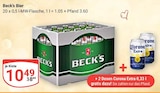 Beck's im Angebot bei GLOBUS in Brühl Beck's Angebote von Beck's bei GLOBUS Brühl für 10,49 €
