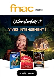 Prospectus Fnac à Chamonix-Mont-Blanc, "fnac présente Wonderbox", 1 page, 13/11/2025 - 31/12/2025