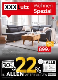 Aktueller XXXLutz Möbelhäuser Prospekt, "Wohnen Spezial", mit Angeboten der Woche, gültig von 04.09.2023 bis 04.09.2023