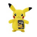 Peluche Pokémon Select Corduroy Pikachu W5 - POKEMON dans le catalogue Fnac