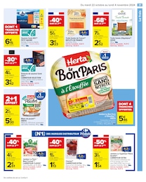 Offre Saucisson dans le catalogue Carrefour du moment à la page 33