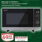 Mikrowelle YC-PS204AE-S Angebote von Sharp bei GLOBUS Bad Homburg für 69,99 €