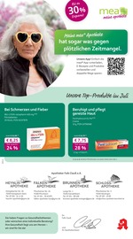 mea - meine apotheke Apotheke Prospekt der aktuellen Woche mit 4 Seiten, gültig von 01.07.2025 bis 31.07.2025, in Kämpfelbach und Umgebung Aktueller mea - meine apotheke Apotheke Prospekt in Kämpfelbach und Umgebung, "Unsere Juli-Angebote" mit 4 Seiten, 01.07.2025 - 31.07.2025