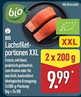 Aktuelles BIO Lachsfiletportionen XXL Angebot bei ALDI Nord in Solingen (Klingenstadt) ab 9,99 €