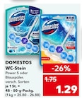 WC-Stein von Domestos im aktuellen Kaufland Prospekt für 1,29 €