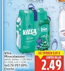 Mineralwasser von Vilsa für 2,49 € bei E center im Angebot Mineralwasser von Vilsa im aktuellen E center Prospekt