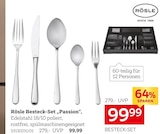Besteck-Set „Passion“, im Angebot bei XXXLutz Möbelhäuser in Buxtehude Besteck-Set „Passion“, Angebote von Rösle bei XXXLutz Möbelhäuser Buxtehude für 99,99 €